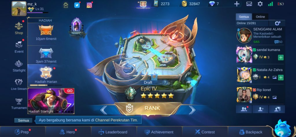 Cara Membeli Hero Mobile Legends dengan Tiket