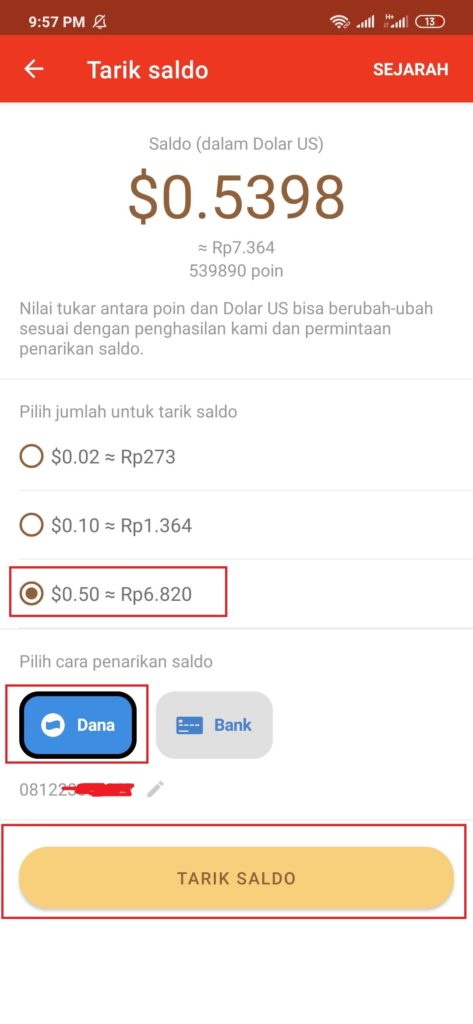 Saldo dana Cara Mendapatkan Uang Gratis dari Aplikasi Buzzbreak