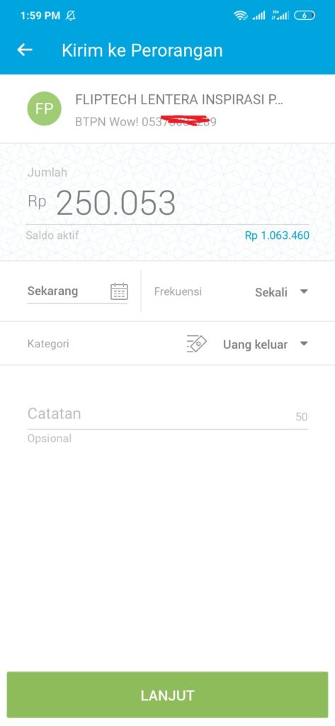 Aplikasi Flip kirim uang dari Jenius ke BCA gratis