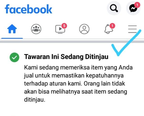 Cara Mengatasi Masalah Tawaran Ini Sedang Ditinjau di Facebook