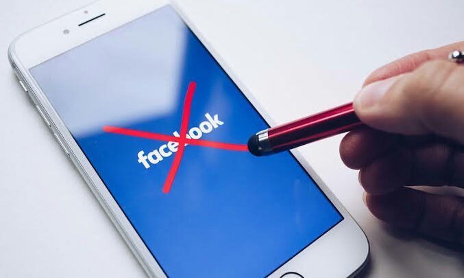 cara hapus akun Facebook