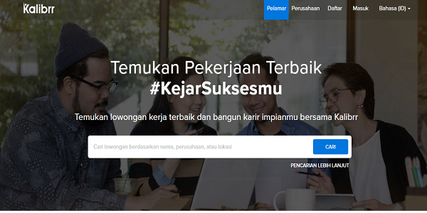 Situs lowongan kerja terpercaya Kalibrr.id