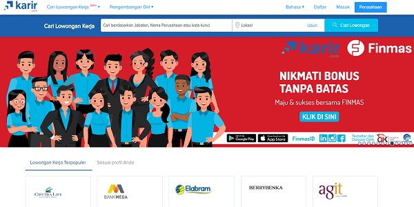 Karir Situs lowongan pekerjaan
