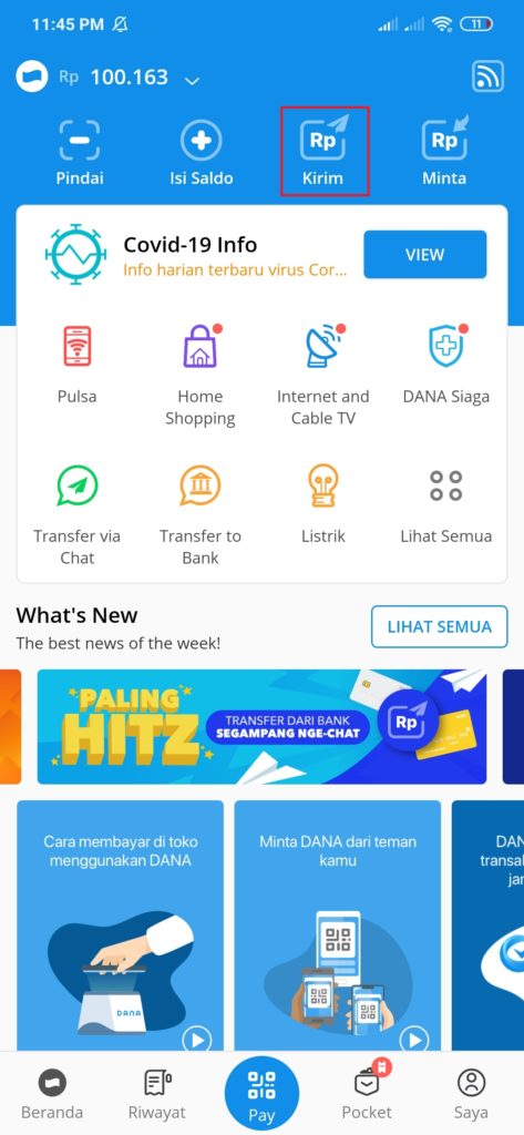 Cara Kirim Uang dari Dana Ke Gopay Gratis