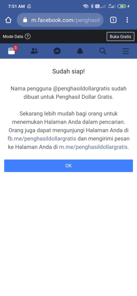 membuat halaman facebook