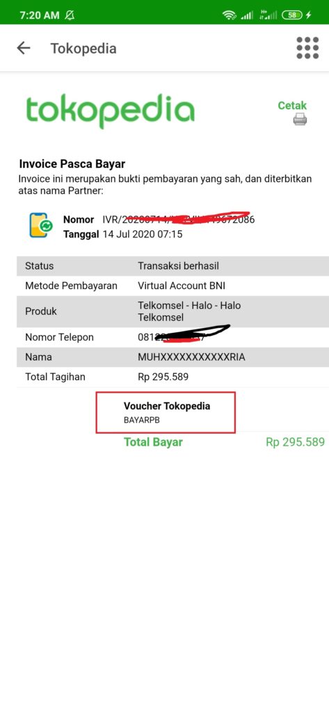 Inilah Cara Mengatasi Cashback Tidak Masuk dari Tokopedia