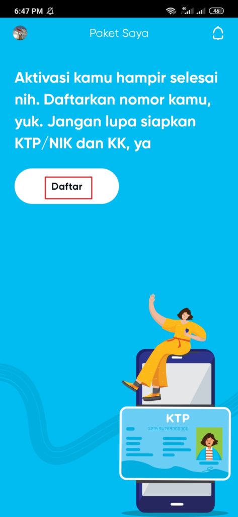 cara daftar ktp dan nik untuk kartu by.u