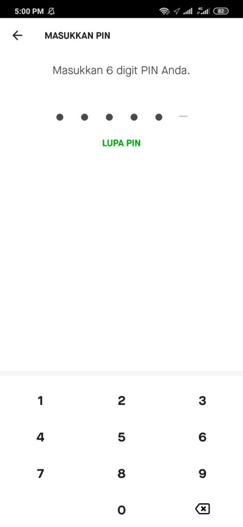 masukan pin saat bayar di alfamart
