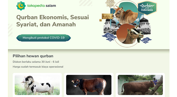 Tokopedia Salam Situs Qurban Terpercaya