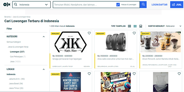 Olx.co.id Lowongan Kerja