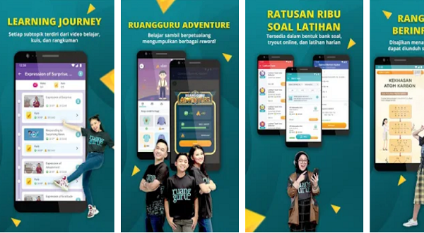 Aplikasi Belajar Online Terbaik Ruang Guru