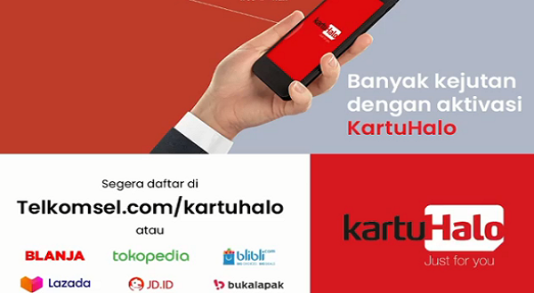 Bayar Kartu Halo dengan Tokopedia