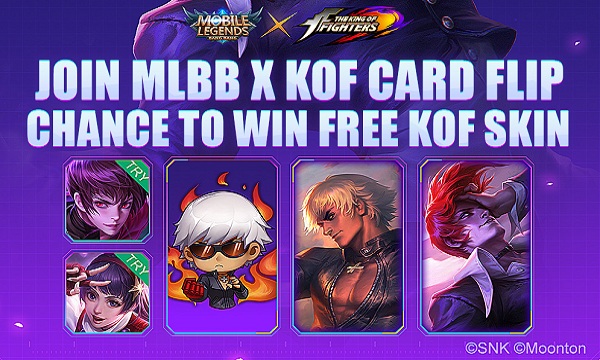 Cara Mendapatkan Hadiah dari Event MLBB X KOF Card Flip Mobile Legends