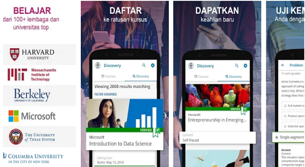 Aplikasi Belajar Online Terbaik eDX