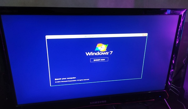 Cara Instal Windows 7 pada komputer