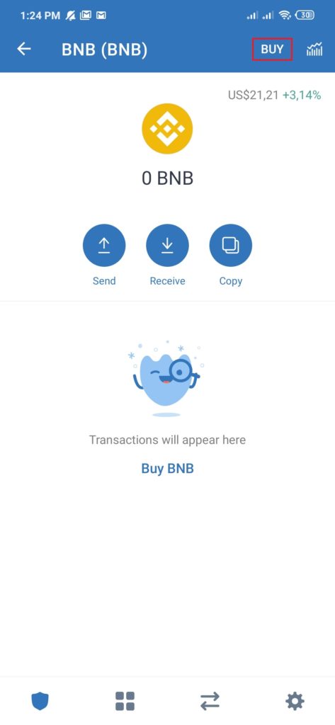 Token TWT Gratis dari Aplikasi TrustWallet