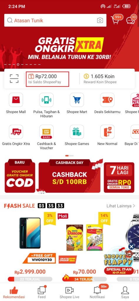 Cara Mudah Mencairkan Saldo ShopeePay ke Rekening Bank