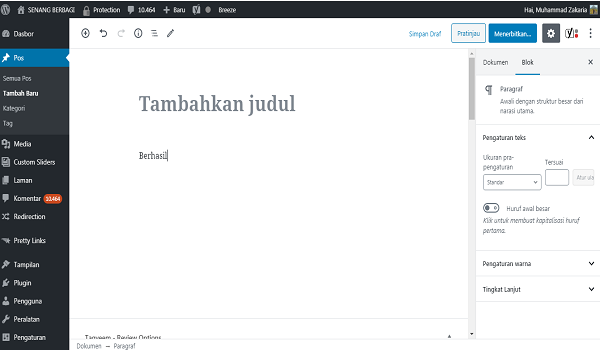 berhasil mengatasi masalah Failed to initialize plugin jannah extensions mce button