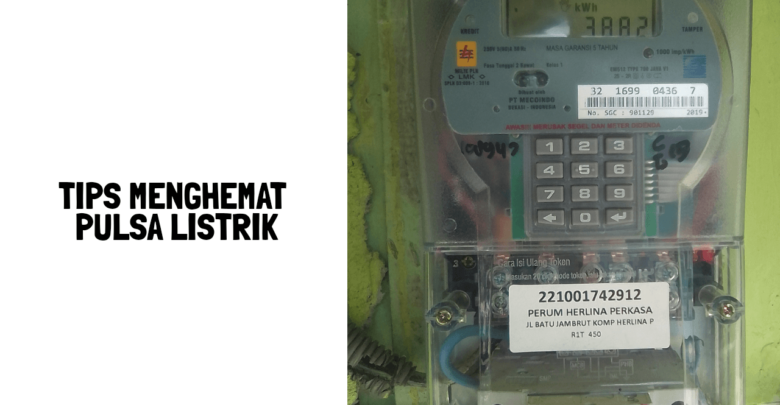 tips menghemat pulsa listrik