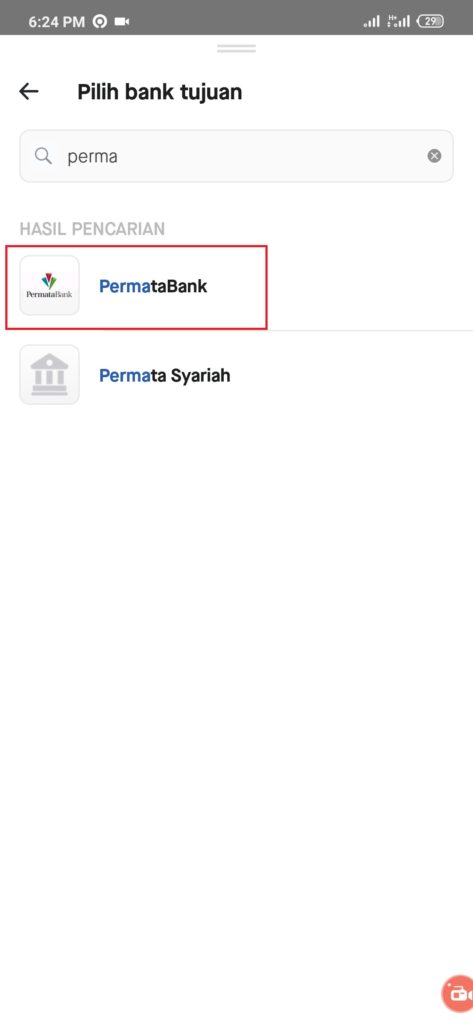 permata bank cara topup deposit goins