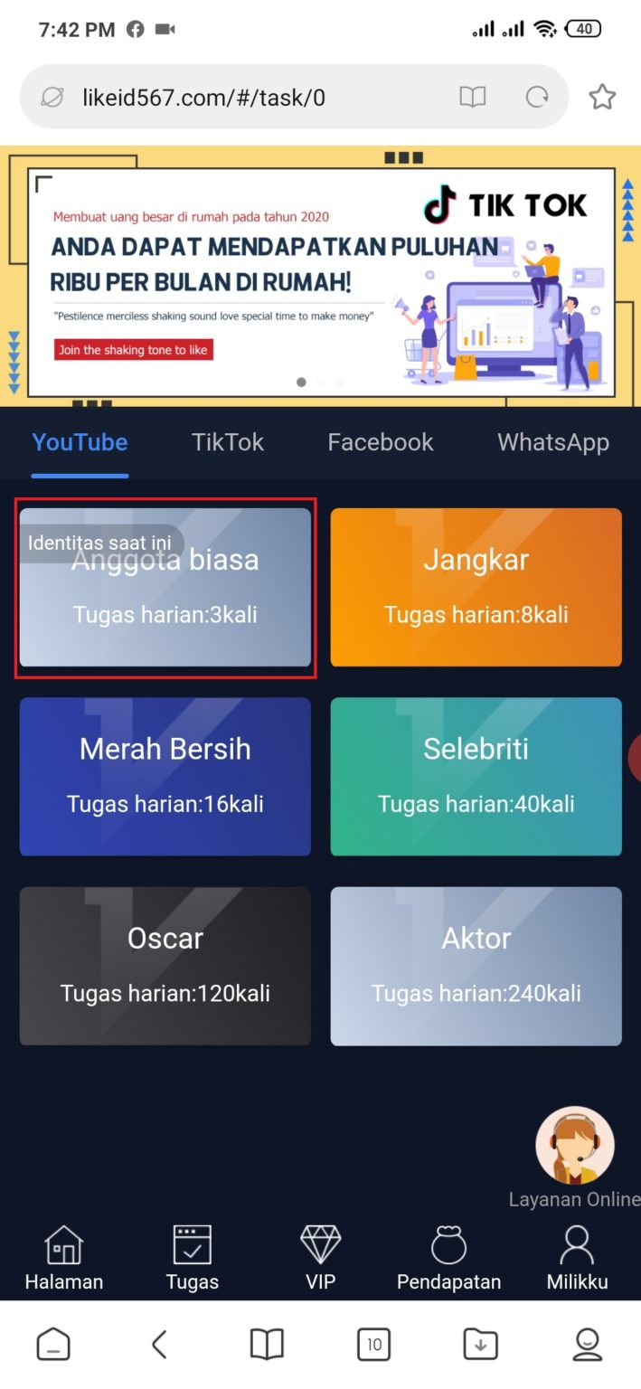 Cara Menghasilkan Uang Dari Aplikasi Like Cara Menghasilkan Uang Dari Aplikasi Like