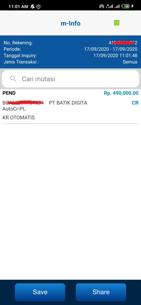 Bukti Pembayaran Terbaru dari Aplikasi S-Earn Android