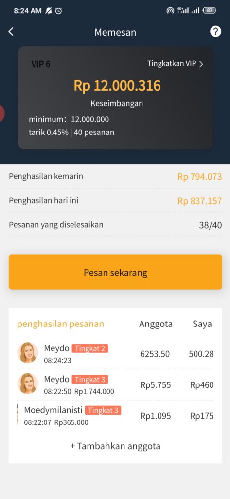 level 6 dari s-earn