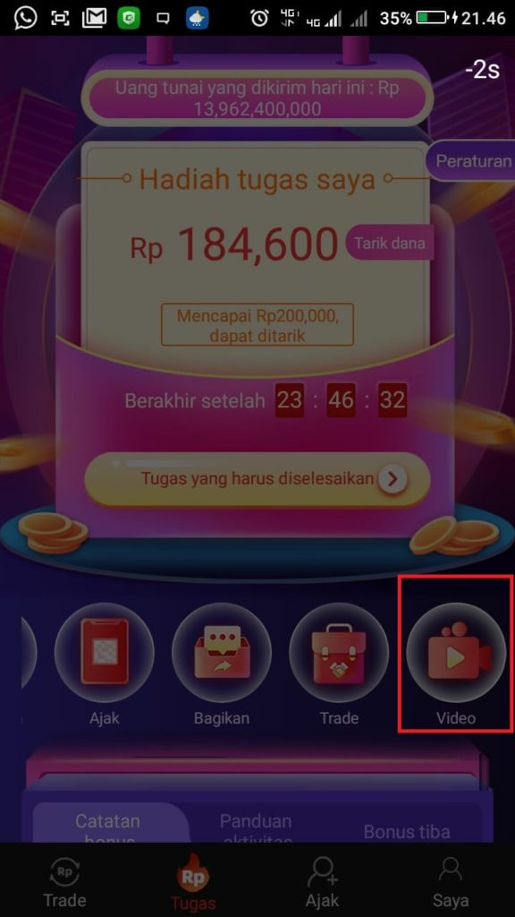 Cara Mengerjakan Misi dari Aplikasi SDCEX Android Untuk Mendapatkan 200 ribu