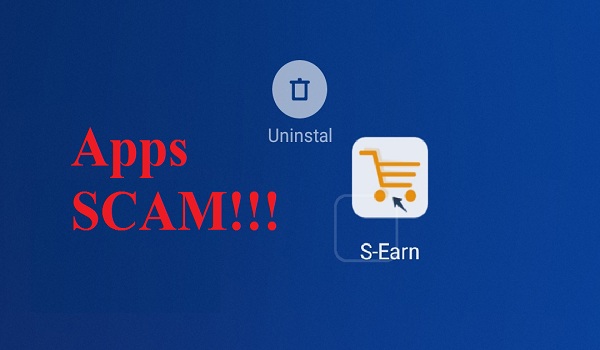 aplikasi S-Earn Scam