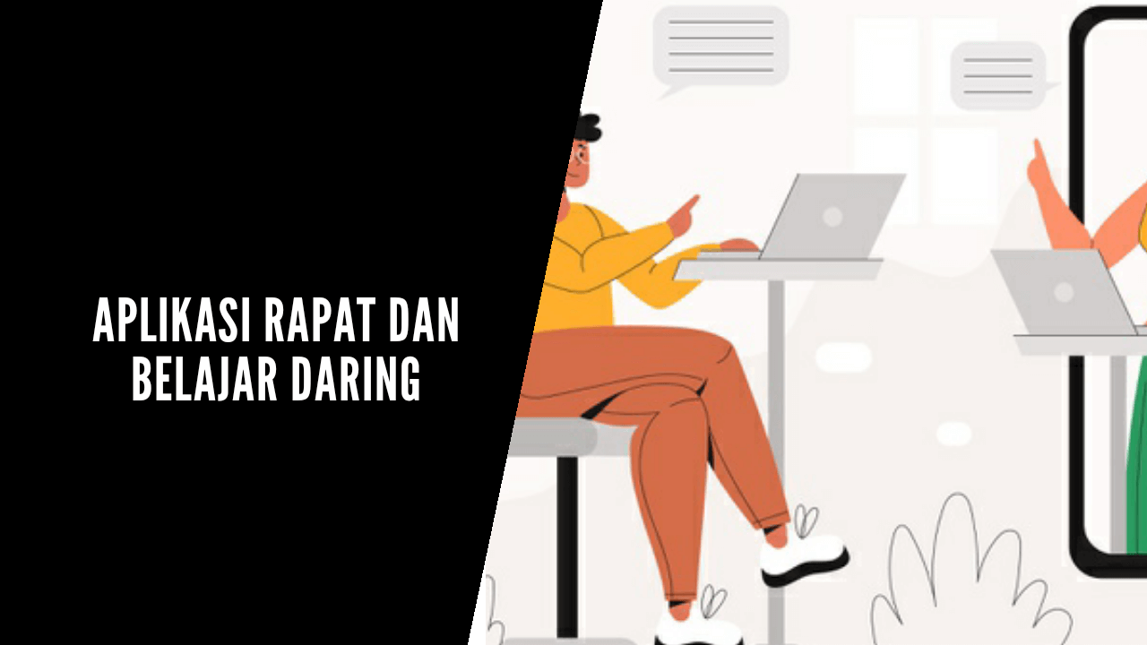 Aplikasi rapat dan belajar daring