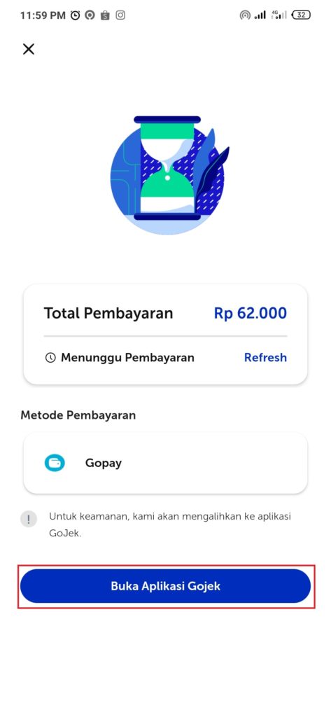 Cara Membayar Pembelian Paket dari MYXL Menggunakan Gopay