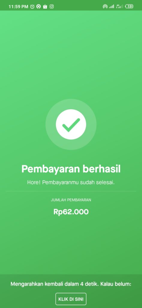 XL cara membeli paket XL di MyXL dengan Gopay