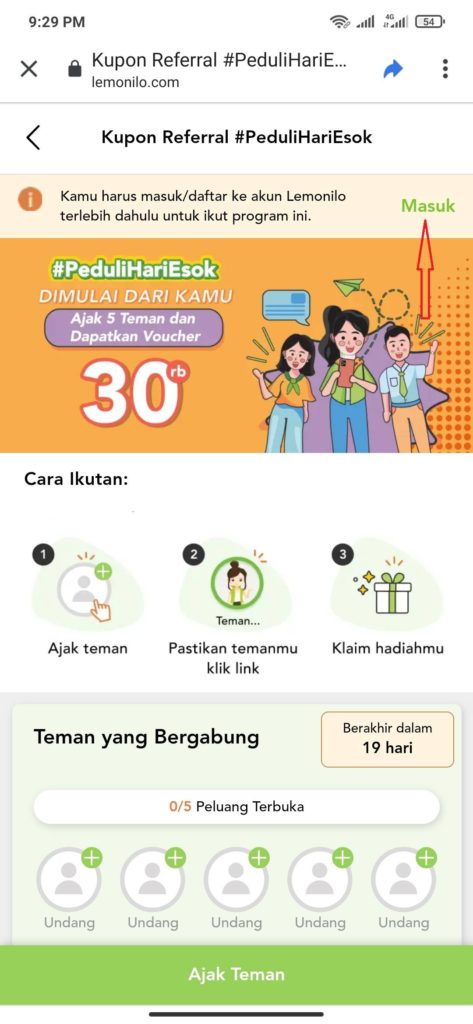 Cara Mendapatkan Kupon Lemonilo Gratis Untuk Membeli Produk Lemonilo