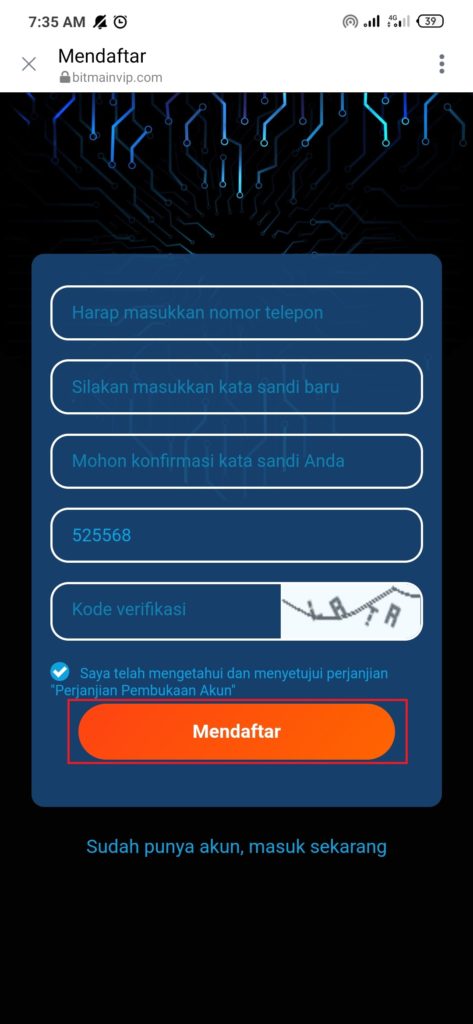 Cara Mendapatkan Uang dari Aplikasi BitMain Android