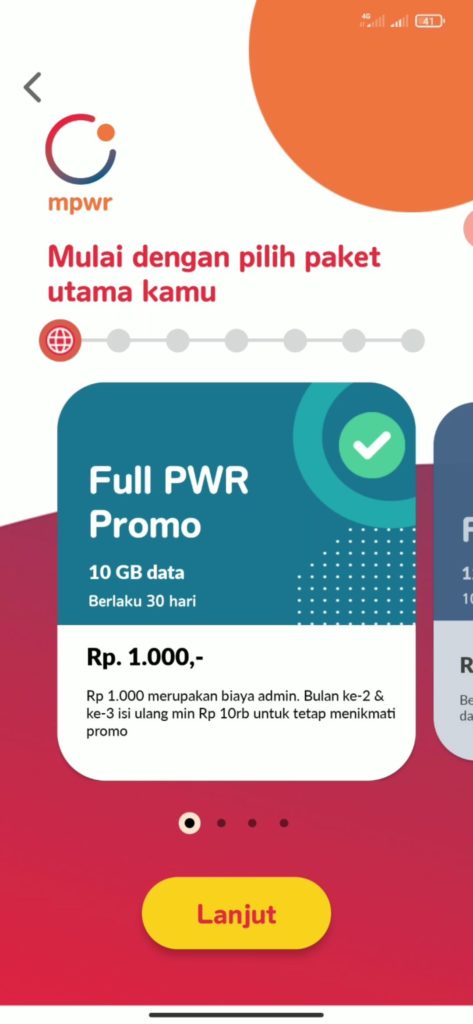 cara membeli promo paket PWR hanya 1ribu