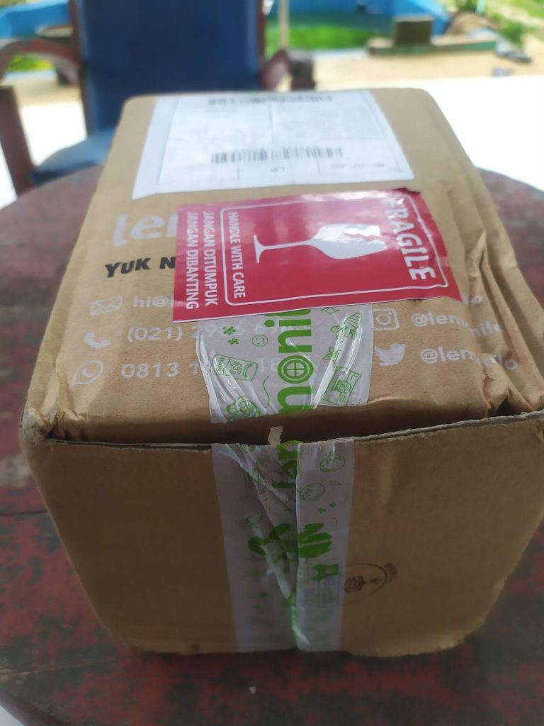 Bukti Produk Lemonilo Berhasil Sampai Ke Rumah