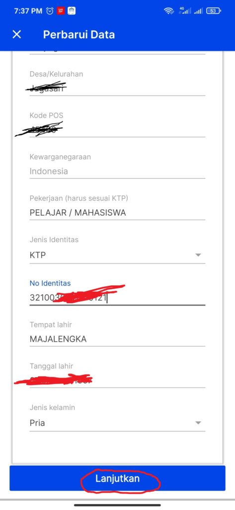 verifikasi akun astrapay