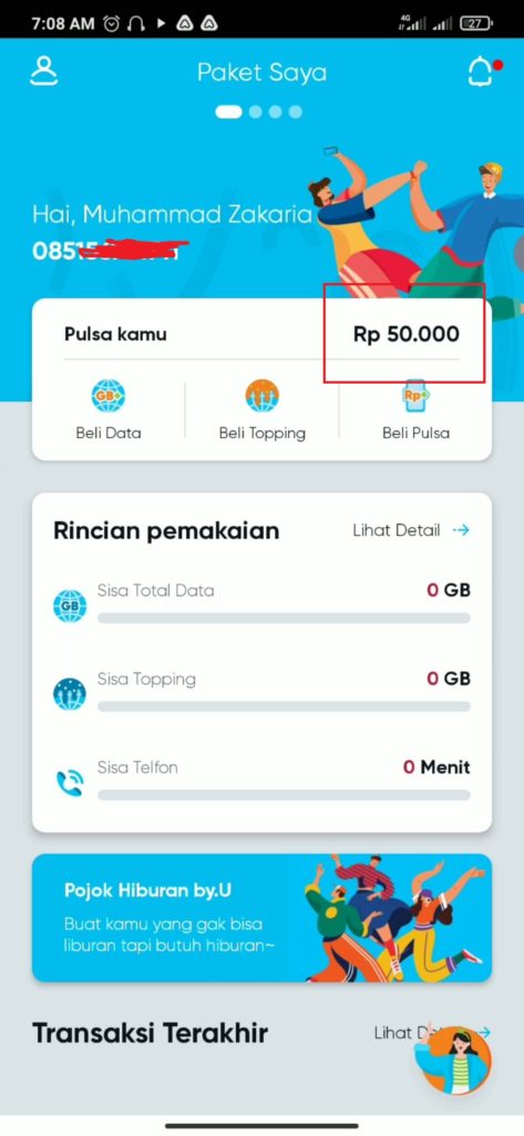 Pulsa Gratis dari Aplikasi Astrapay