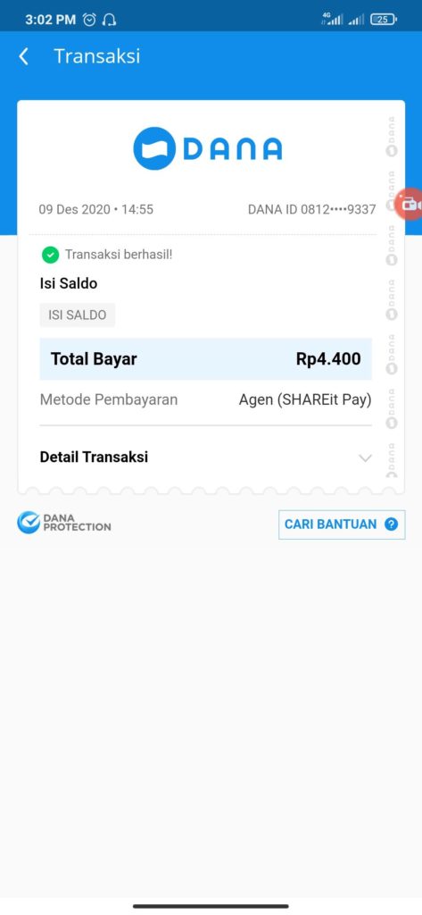 Bukti Pembayaran dari Aplikasi Play Play Terbaru