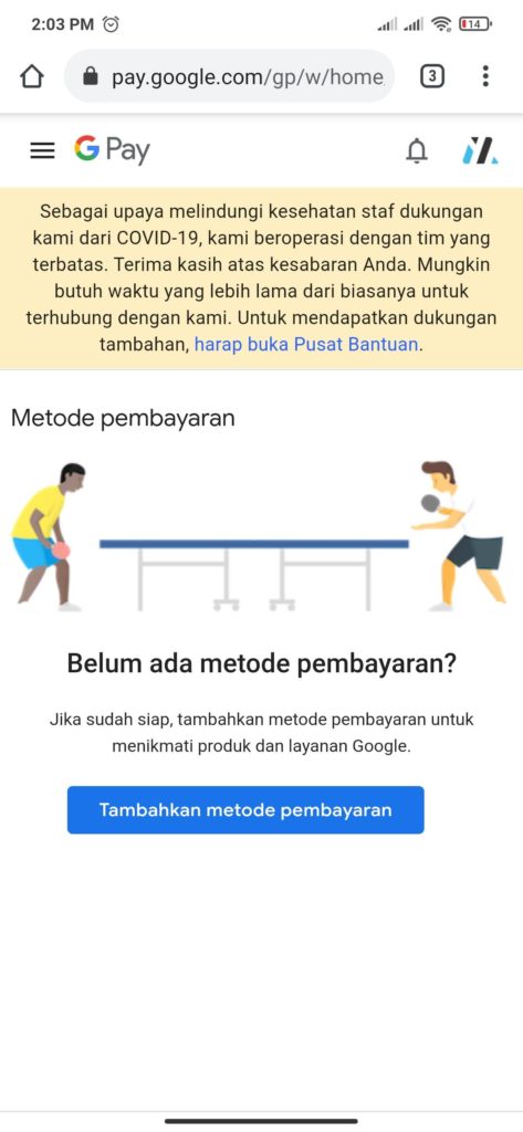 metode pembayaran dari google playstore 