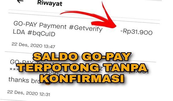 Cara Mengatasi Saldo Gopay Terpotong Otomatis Tanpa Konfirmasi