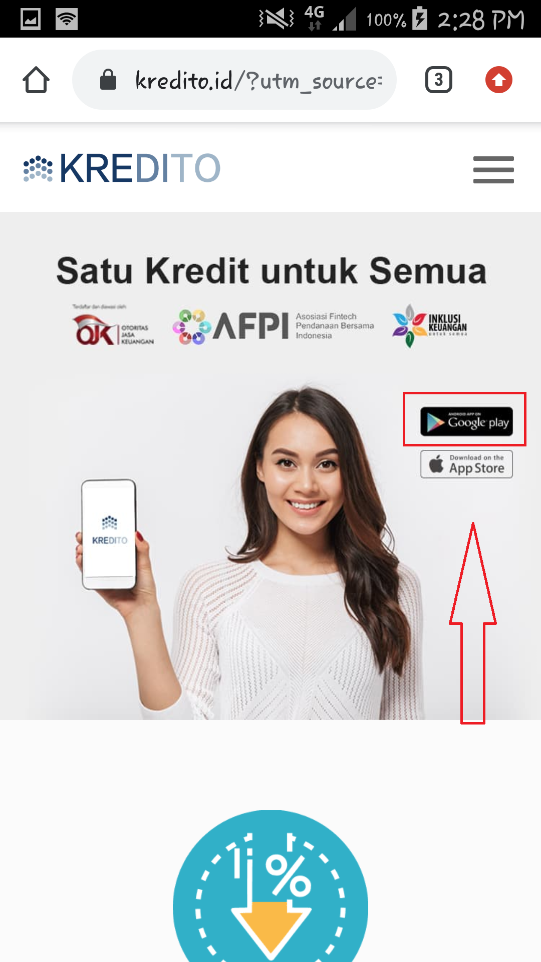 Cara Mudah Mendapatkan Uang dari Aplikasi Kredito