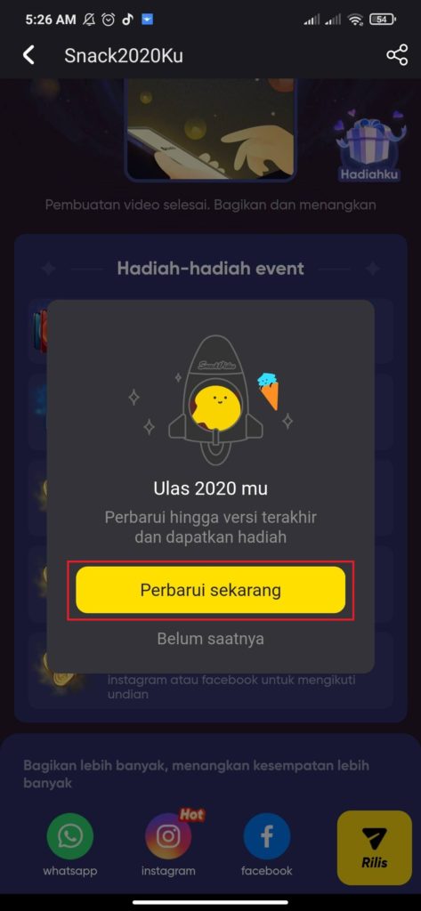 Cara Mendapatkan Saldo Gopay dan OVO dari SnackVideo