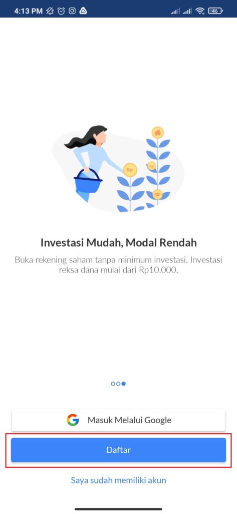 Cara Mudah Daftar dari Aplikasi Ajaib Untuk Investasi Online