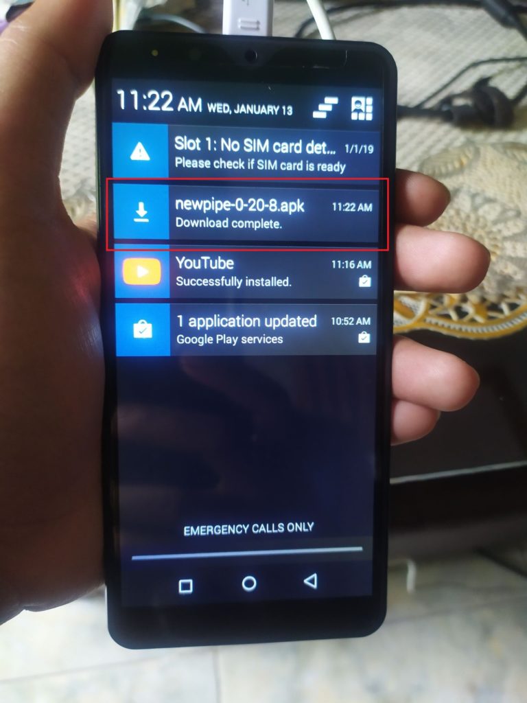 Cara Mengatasi Aplikasi Youtube Android Tidak dapat berjalan