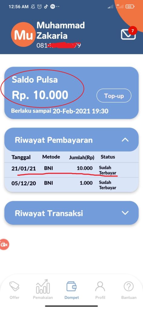 Cara Mengatasi Topup Pulsa Kartu Mpwr Yang Gagal Terus