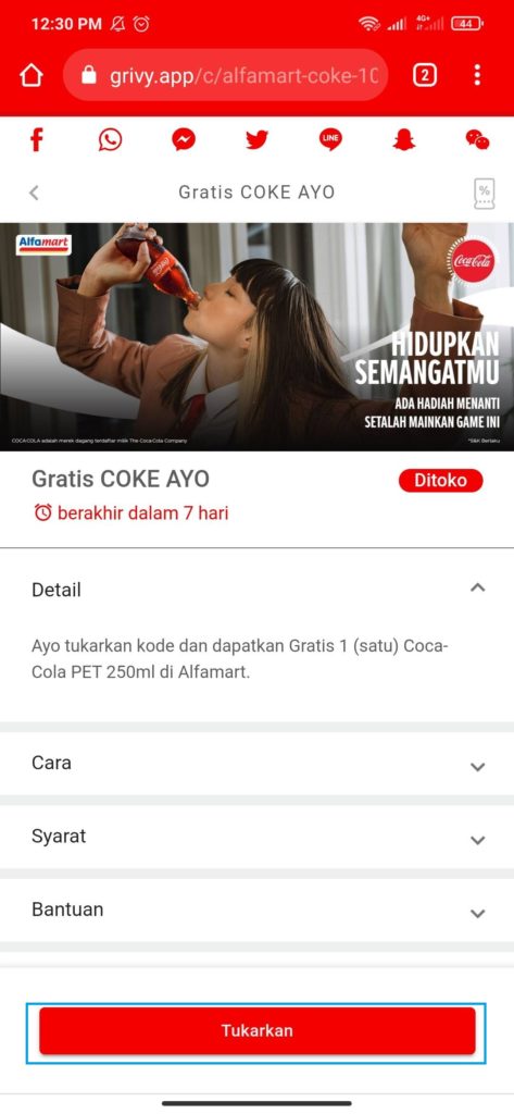 Cara Membuat Akun Lebih dari Satu Untuk Mendapatkan Minuman Coca Cola Gratis dari Alfamart