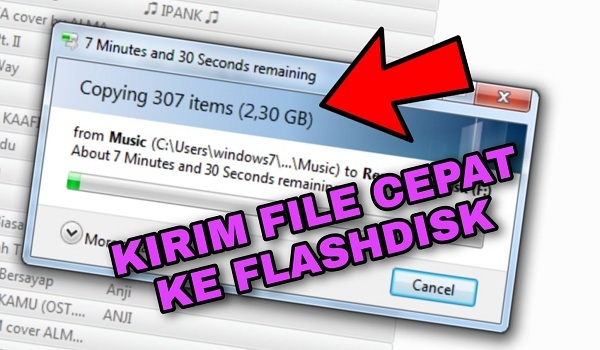 Cara Mudah Mengatasi Kirim File Lambat ke Flashdisk
