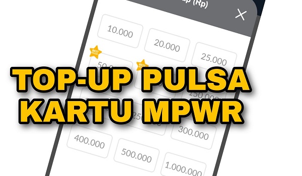 CARA MENGATASI TIDAK BISA ISI PULSA KARTU MPWR