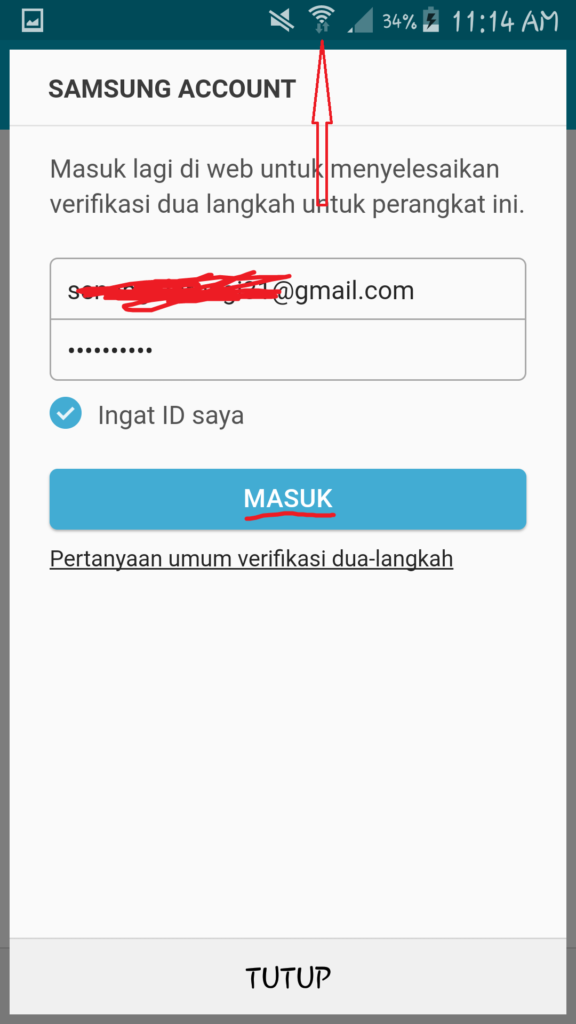 Cara Mengatasi Jaringan Error Saat Login ke Samsung Account